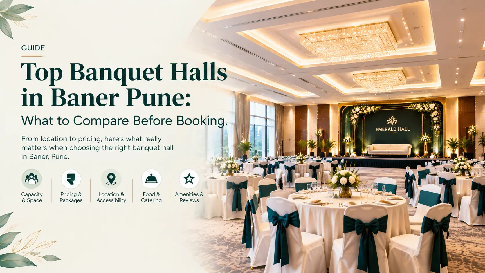 Top 5 banquet halls in Baner Pune – comparison guide before booking